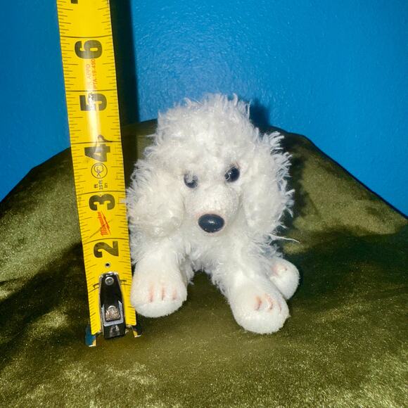 Yomiko Classics White Poodle Plush 5” Stuffed Dog Toy EUC Collectible Puppy - Picture 4 of 4